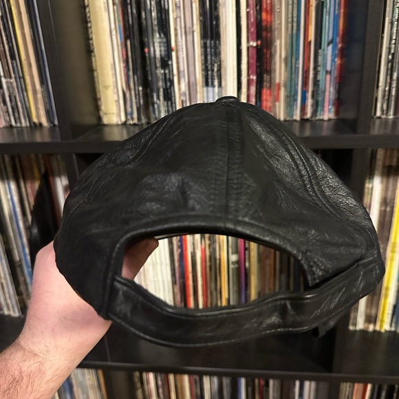 Vintage Genuine Leather NFL New York Giants Hat - Picture 5 of 7